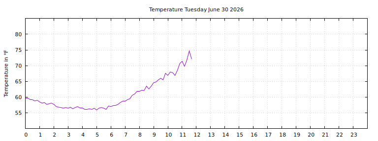 [Temperature today graph]