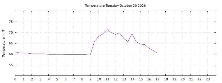 [Temperature today graph]